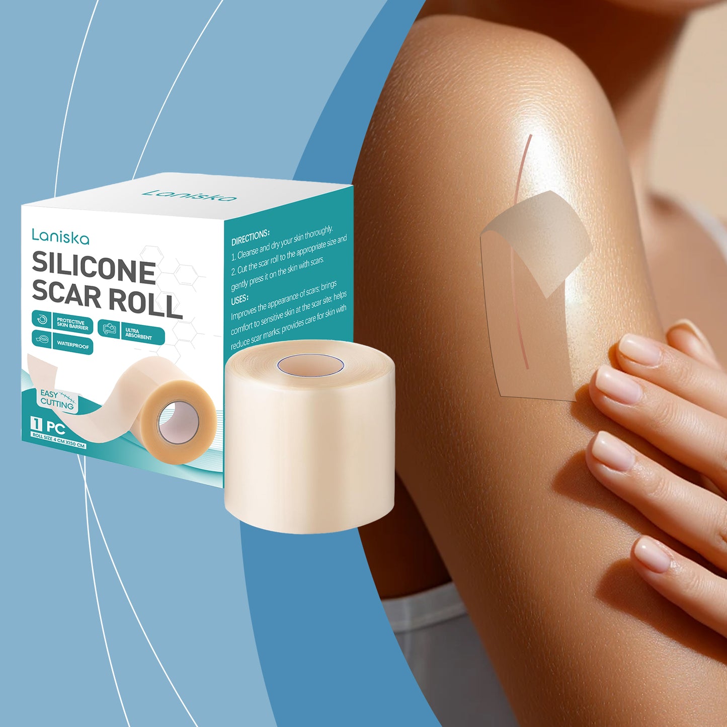 Silicone Scar Roll