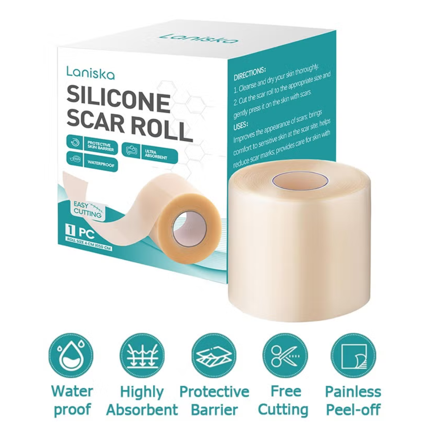 Silicone Scar Roll